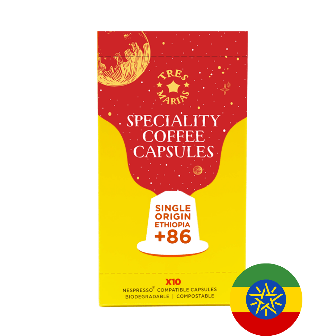 Speciality Coffee Capsules - Ethiopia Shakiso Nespresso Pods - Tres Marias Coffee Company