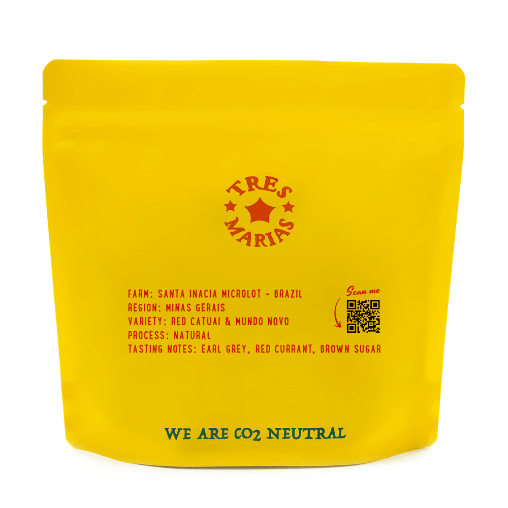 Três Marias Coffee - Brazil - Microlot Santa Inacia - Natural - Tres Marias Coffee Company