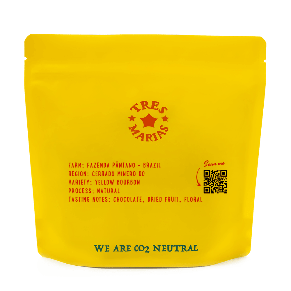 Tres Marias Coffee - Brazil - Fazenda Pantano - Natural - Tres Marias Coffee Company