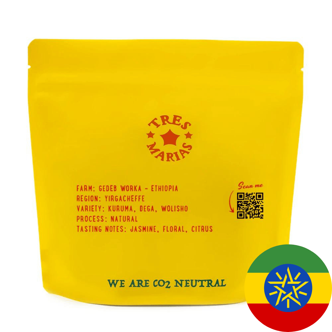 Três Marias Coffee - Ethiopia - Gedeb Worka Slow Dry Natural - Tres Marias Coffee Company