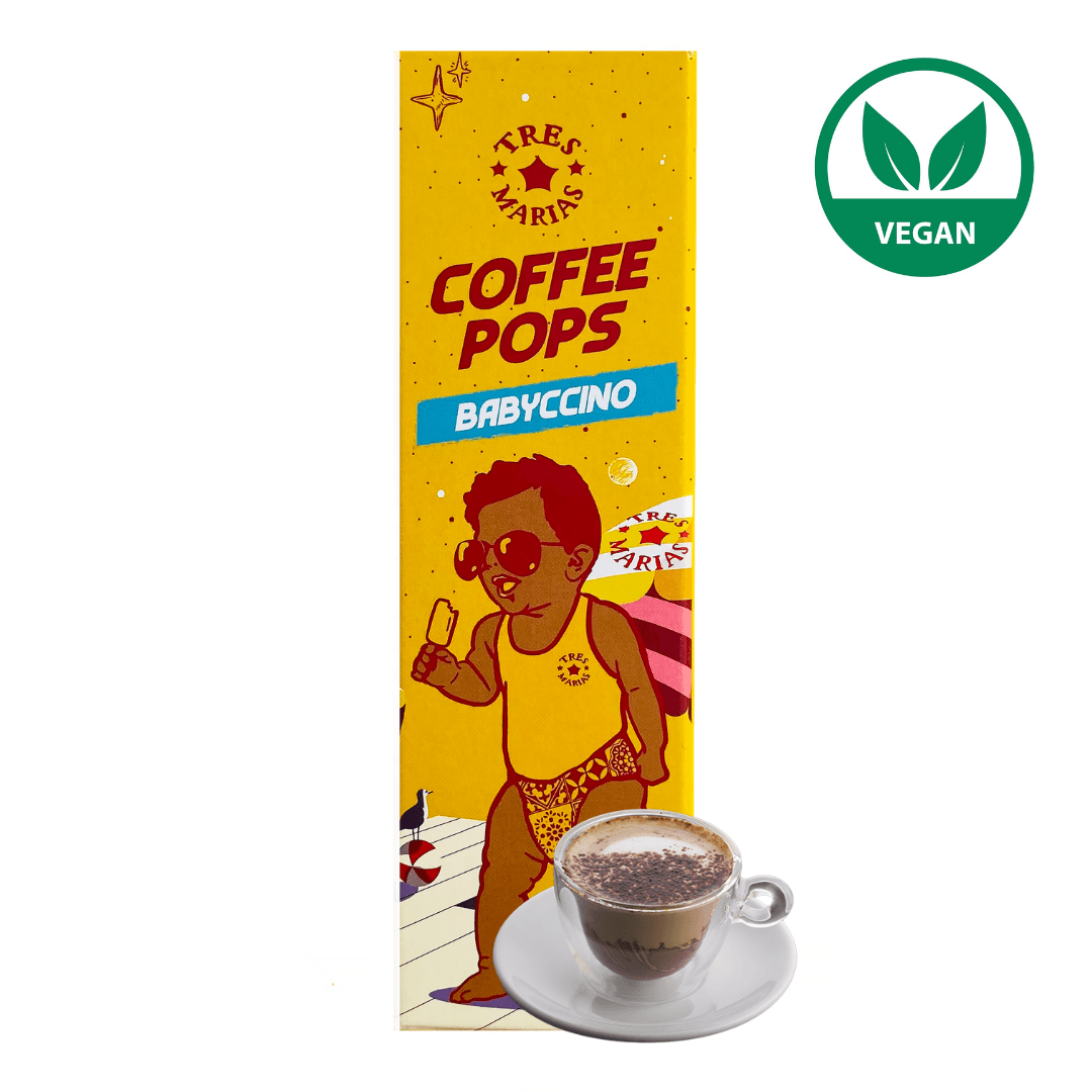 Três Marias Coffee Pops - Vegan Babycchino - Tres Marias Coffee Company 